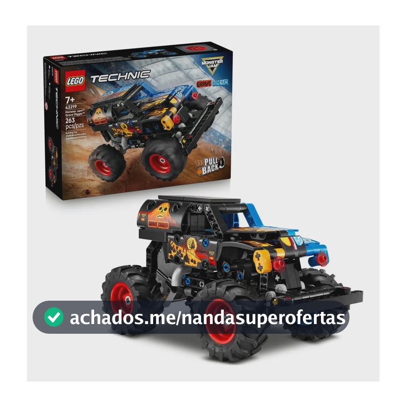 LEGO® Technic Monster Jam Grave Digger Fogo e Gelo 42219