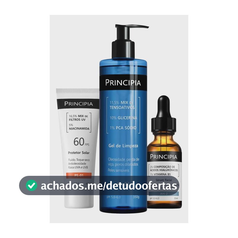 Principia Kit Primeira Rotina C/ Gl-02 + Ah-2 + Ps-01 Fps60
