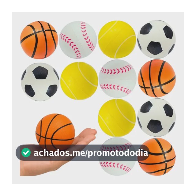 Kit 12 Squishy Bolinha Anti Stres Bola Massagem Fisioterapia Bolas Esportivas
