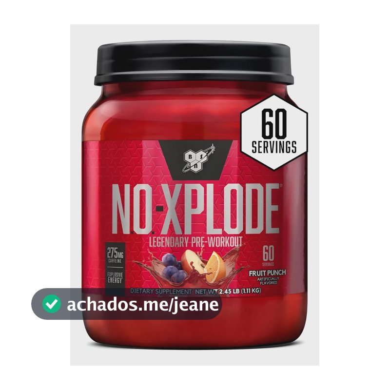 Ponche de frutas Pre Workout Ban No Xplode de 1,1 kg