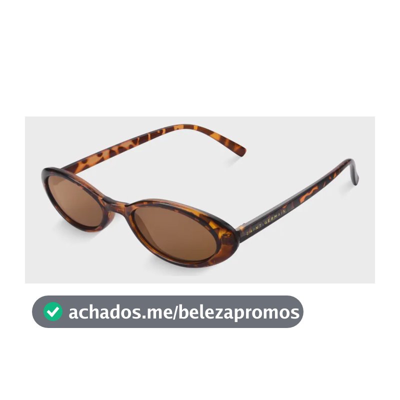 Óculos De Sol Uv400 Oval Feminino Verona Tortoise Giorno Marrom Tartaruga