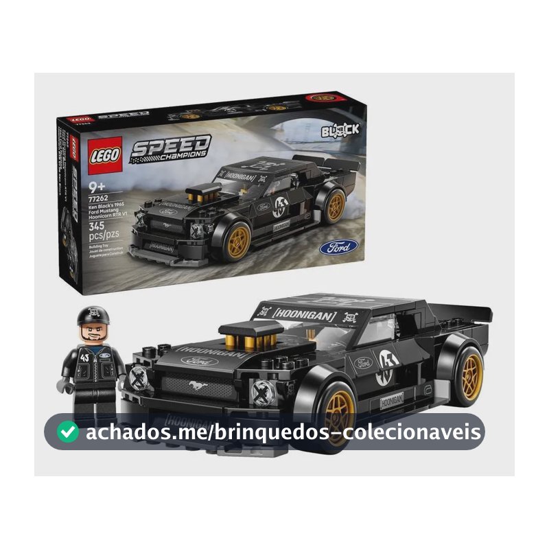 Lego Speed Champions Ford Mustang Hoonicorn V1 345