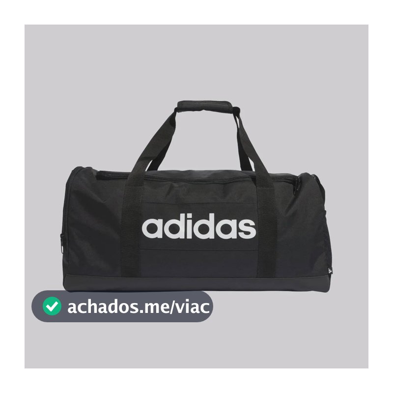 Mala Duffel Linear Média adidas