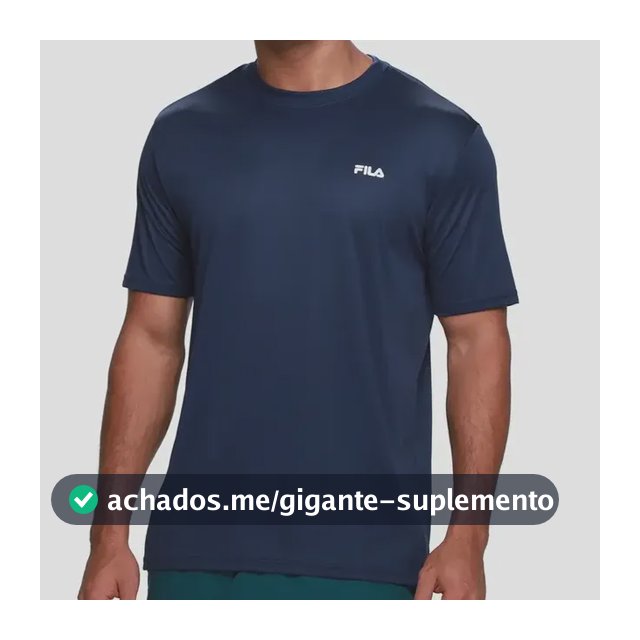 Camiseta Fila Comfort Basic Sports Ii Masculino Respirável
