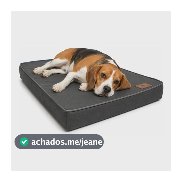 Cama Colchão Pet Colchonete Para Cães Lavável Resistente  M