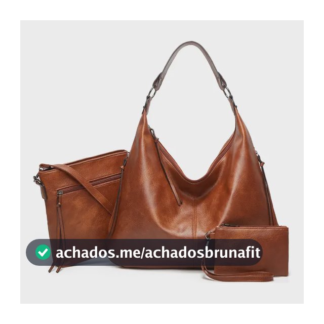 3 Peças Kit Feminino Bolsa Feminina Transversal Carterira