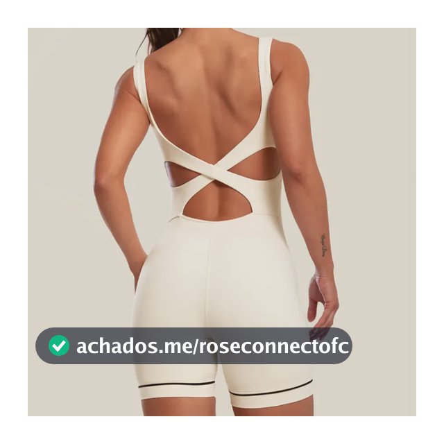 Macaquinho Radiant Geada Poliamida Com Bojo E Estampa Emborr Off White G
