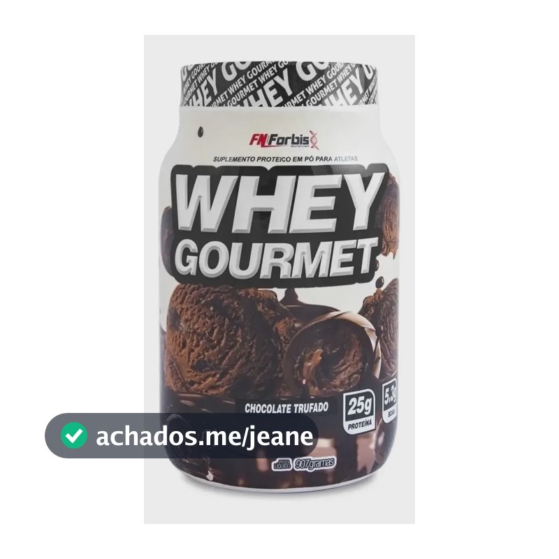 Whey Gourmet FN Forbis em pó sabor Chocolate x 900g