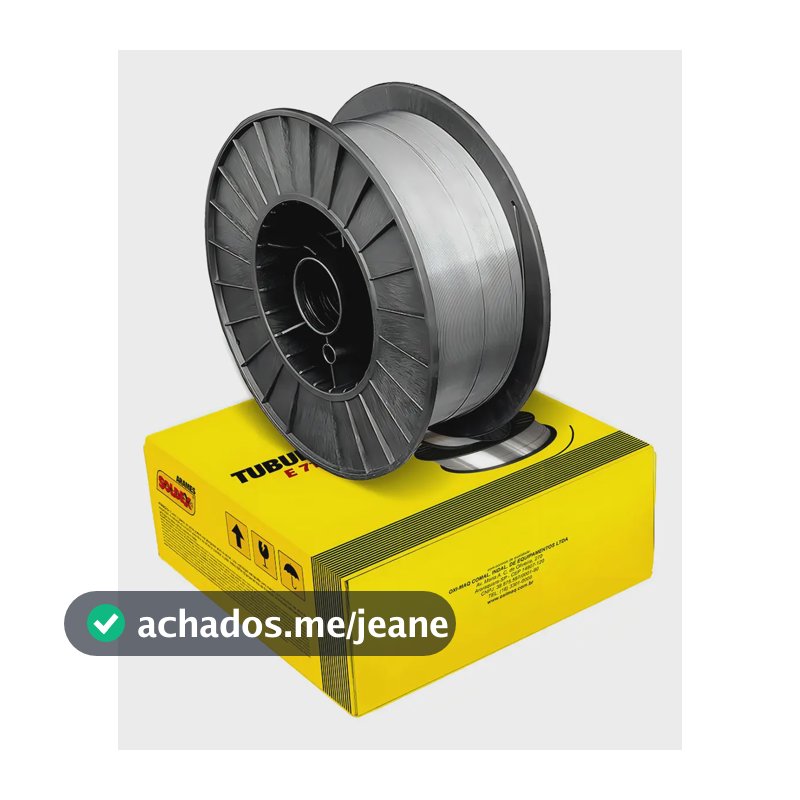 Arame Solda Mig Tubular Sem Gás E71T-11 Ø0,8mm 1Kg Soldex