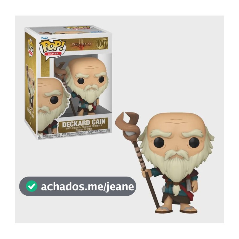 Boneco Funko Pop! Diablo 3 - Deckard Cain