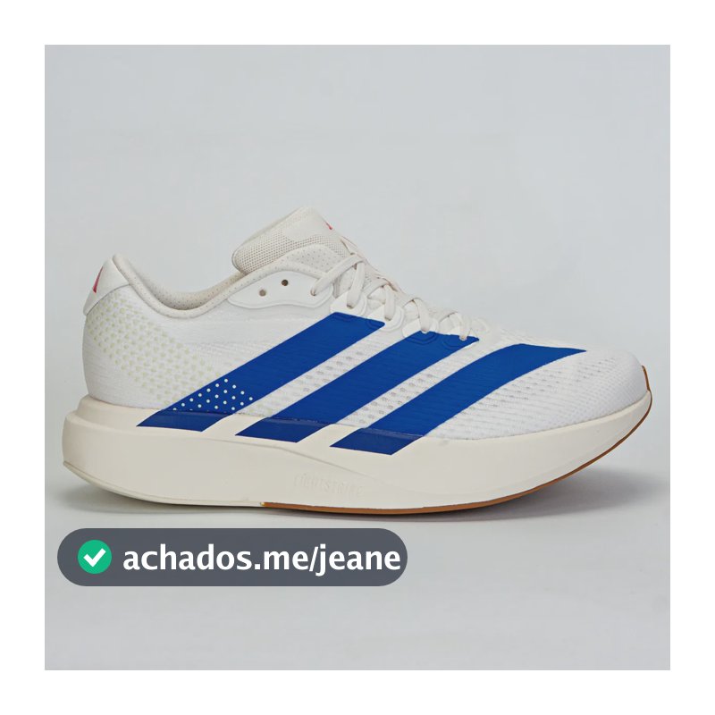 Tênis adidas Adizero Pacer Unissex Corrida Azul Escuro/branco 39