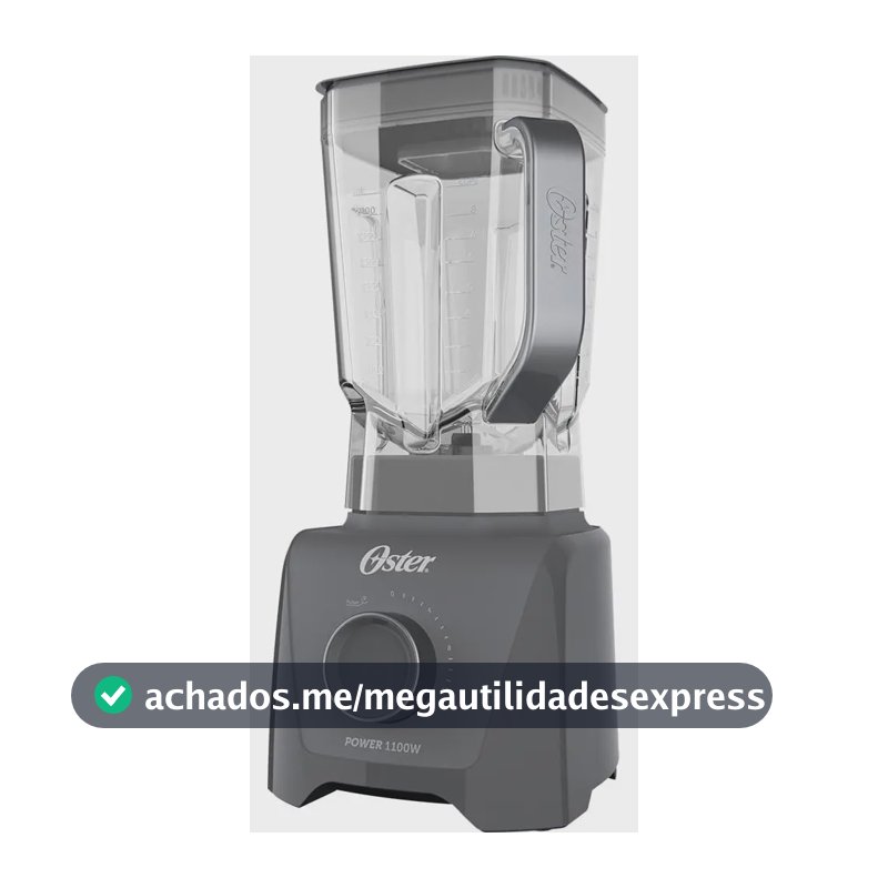 Liquidificador Oliq606 1100 Full 3,2l Cinza Oster