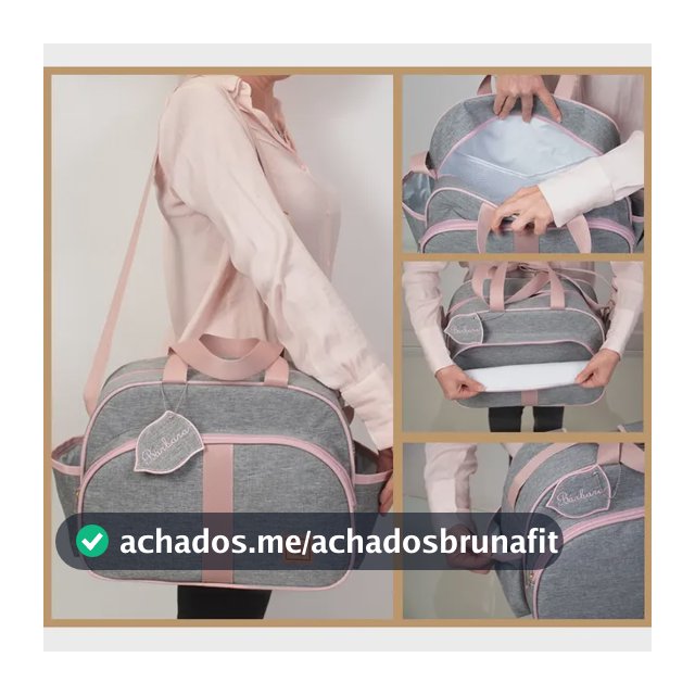 Bolsa Maternidade Promoção Chaveiro Personalizado Natural Df