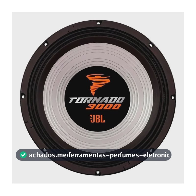 Subwoofer Tornado 3000 15 Polegadas 1500w Rms 15swt3000 4ohm Cor Prateado