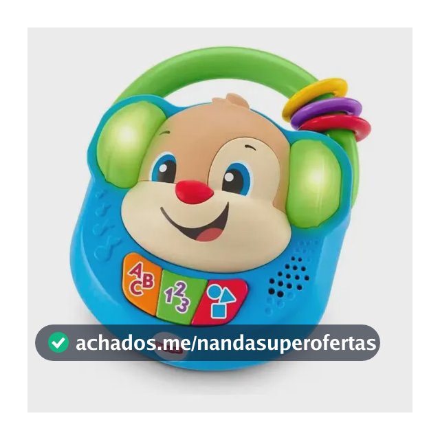Brinquedo Cante E Aprenda Fisher-price A Partir De 6 Meses