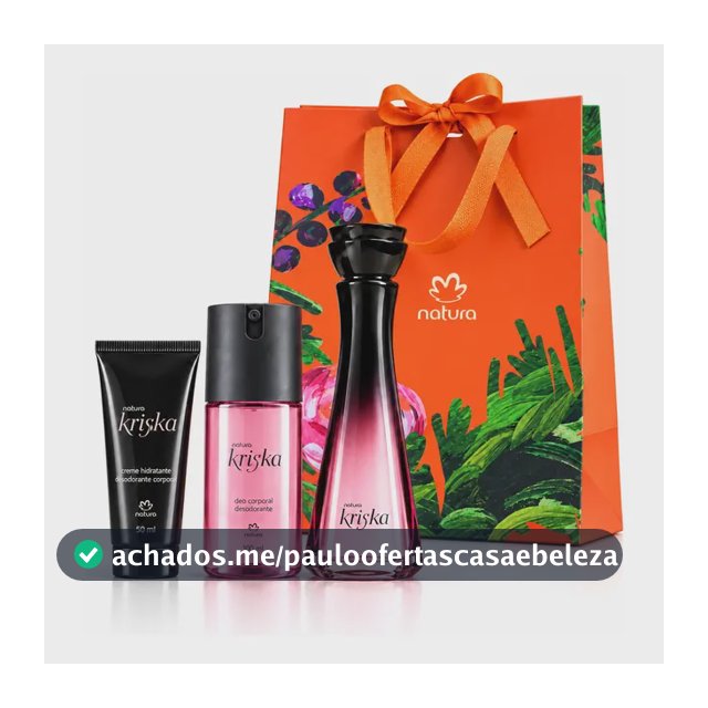 Kit Presente Kriska Drama (3 Itens) Natura