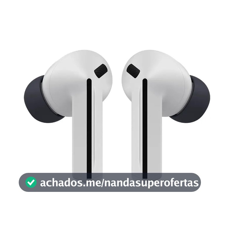 Samsung Galaxy Buds3 Fe, Fone De Ouvido Sem Fio, Cancelamento Ativo De Ruído, Galaxy Ai Cinza