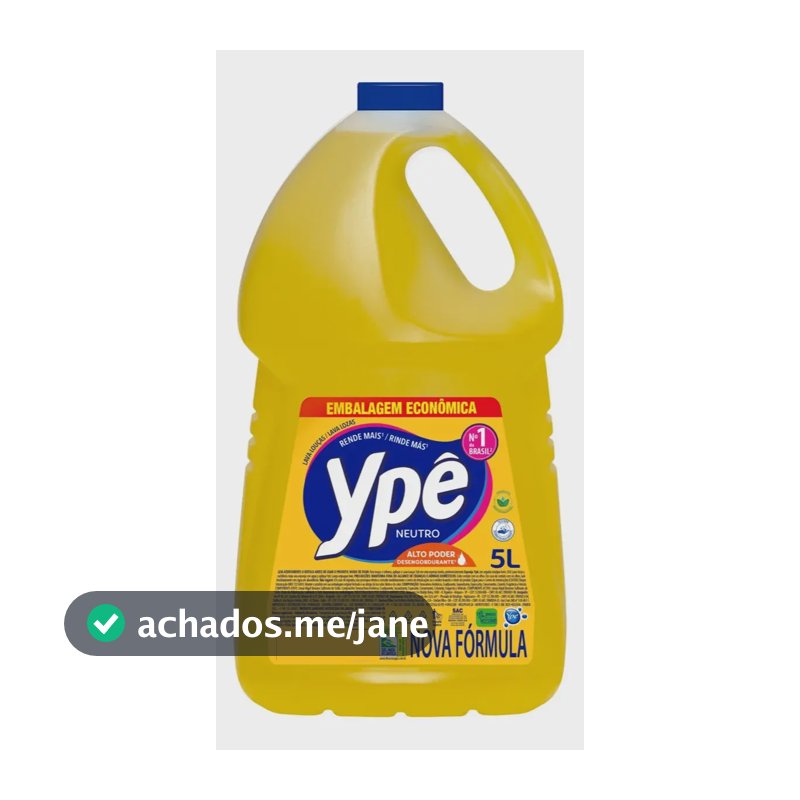 Detergente Ypê Neutro 5 Litros