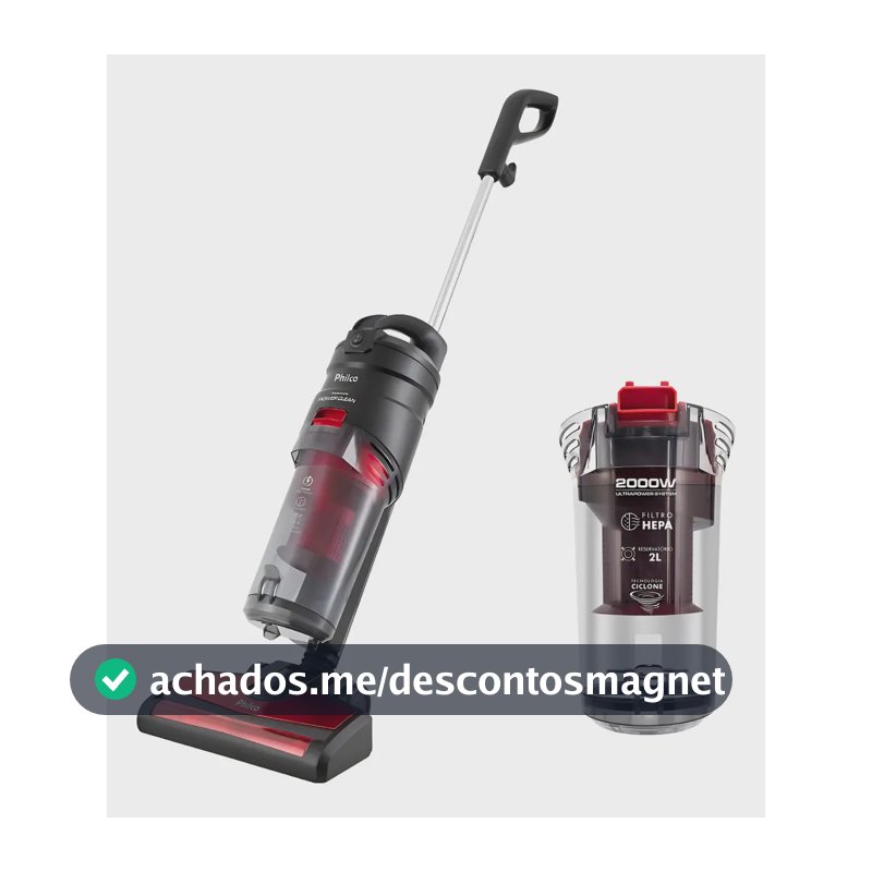 Philco PAS4000V aspirador de pó cor preto 127 V