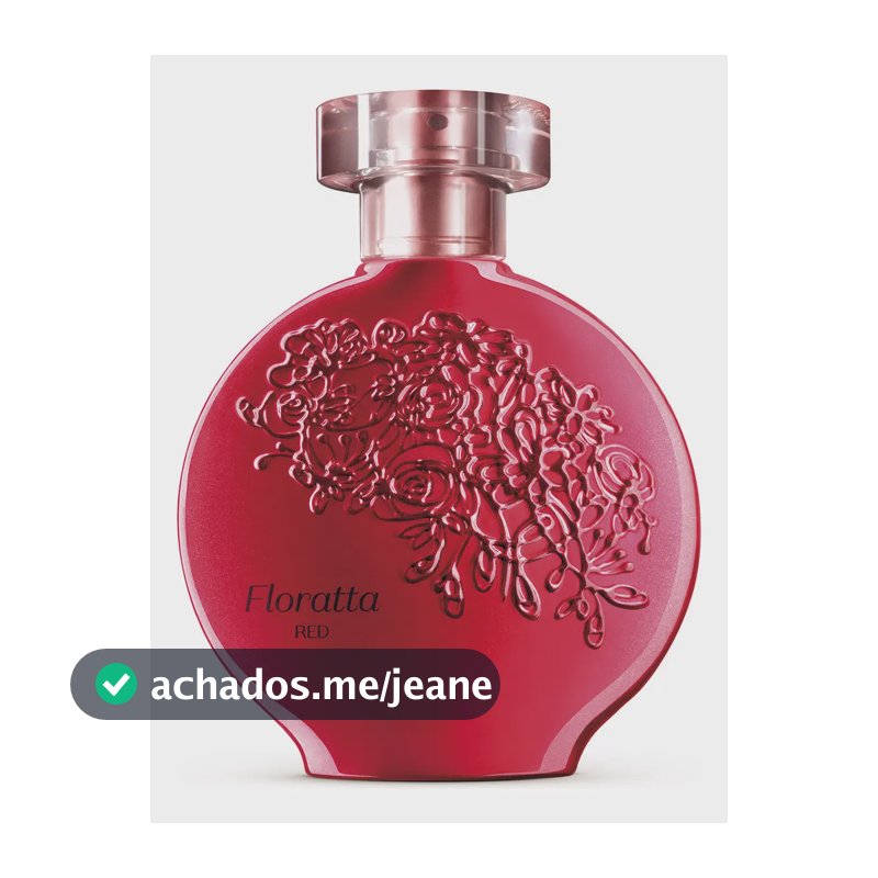 Floratta Red Desodorante Colônia 75ml O Boticário Feminino