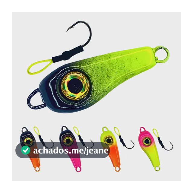 Jumping Jig Isca Artificial Pesca Anzol Suporte Hook Kit 5