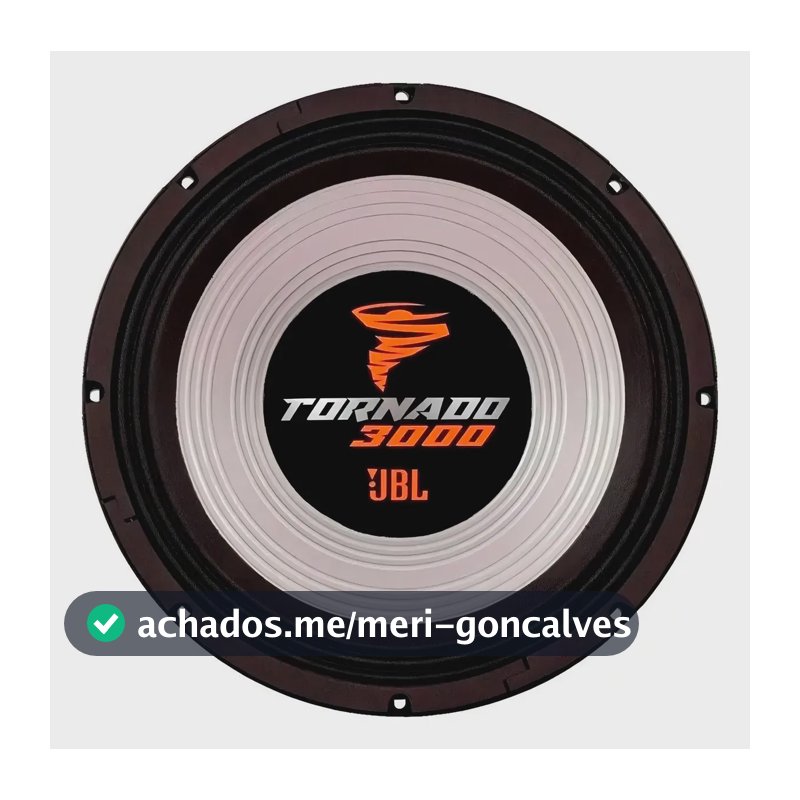 JBL Tornado 15SWT3000 15" Negro Unidade Alto-falante Subwoofer