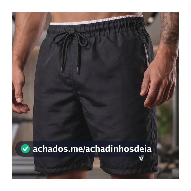 Short Praia Masculino Bermuda Verão Academia Treino Corrida