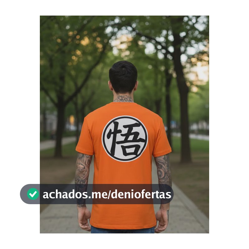 Camiseta Fatal Dragon Ball Classica Goku 29266-8696