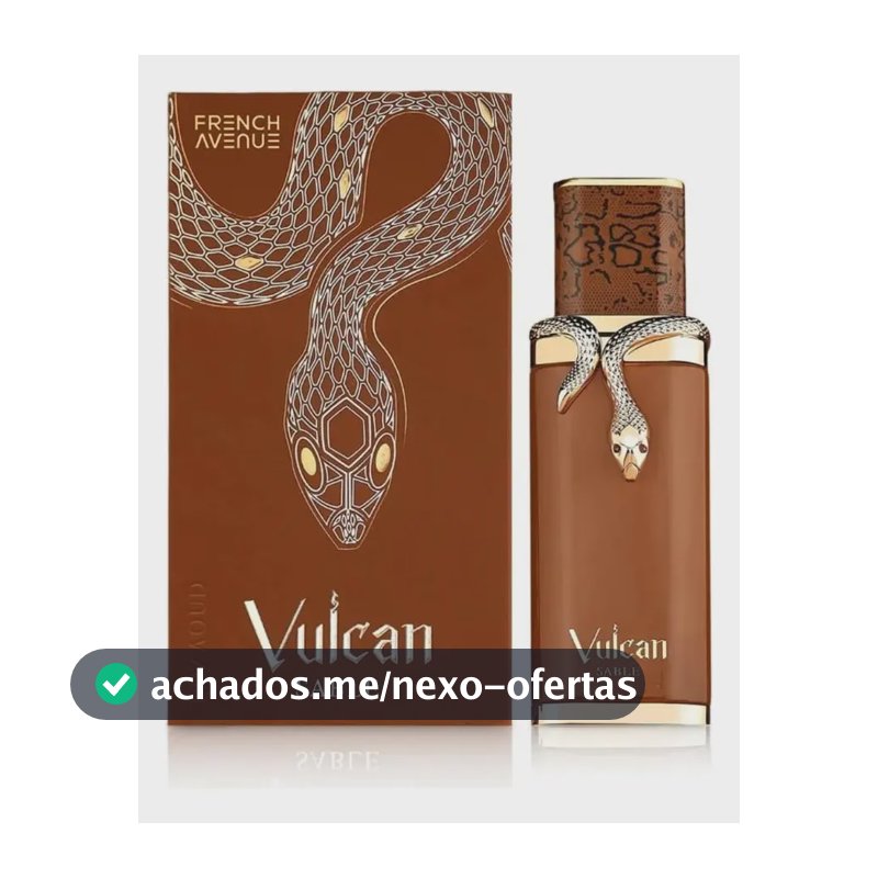 Perfume Vulcan Sable - French Avenue - Eau De Parfum 100ml
