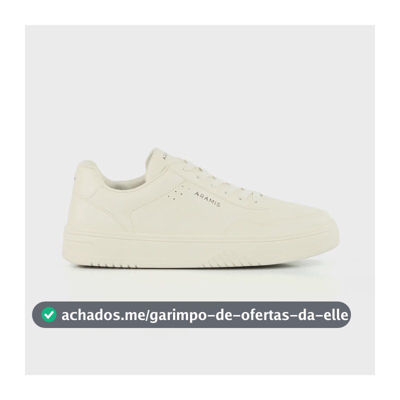 Tênis Aramis Peak Road Ajuste Confortável E Solado Casual Off-white 42 Br