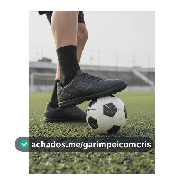 Chuteira Umbro Attak Iii Society Grama Sintética Original Preto/preto/preto 41