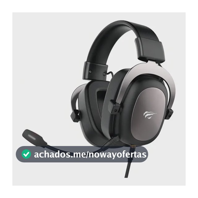 Fone De Ouvido Headset Gamer Havit H2002d P3 Para PS3/PS4/PS5/XBOX/PC Cor Preto
