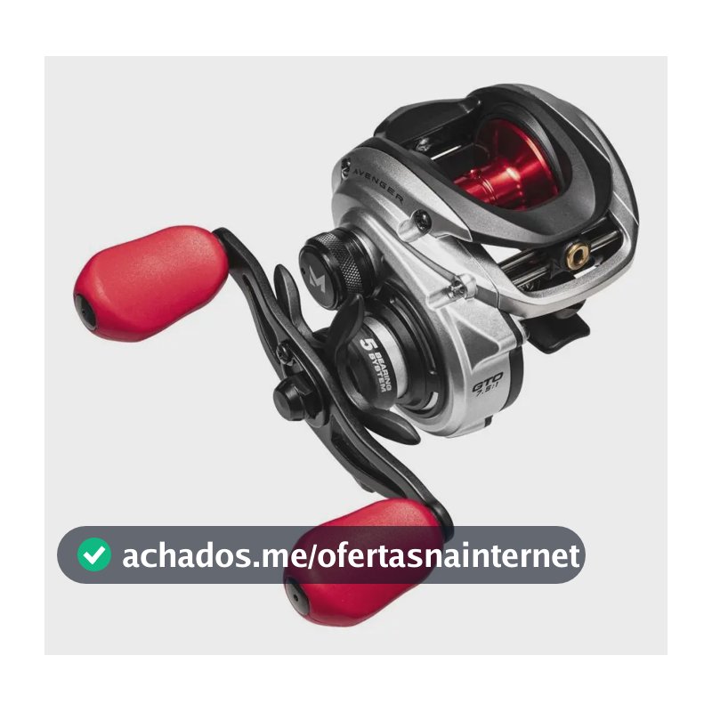 Carretilha Marine Sports Avenger 5000 Lado Esquerdo Cor Prateado