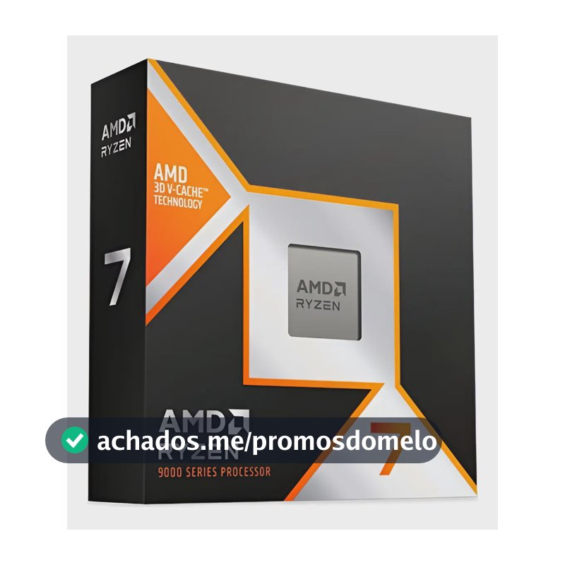 Processador Amd Ryzen 7 9800x3d 104mb 4.7ghz - 5.2ghz
