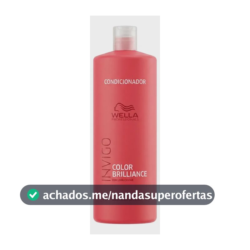 Condicionador Invigo Color Brilliance Wella Professionals 1 Litro