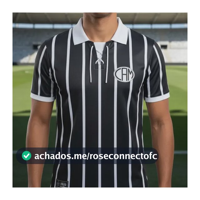 Camisa Retrô Atlético Mineiro 1924 Cordinha Oficial