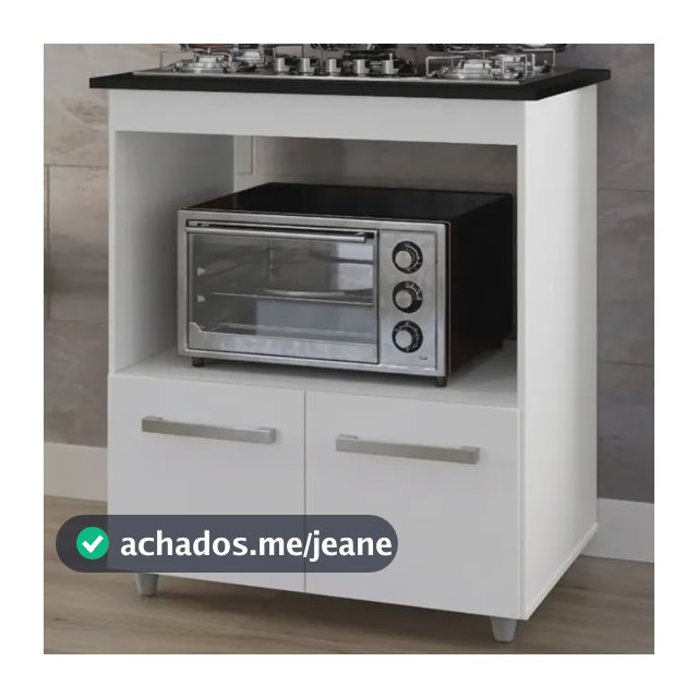 Balcão Cooktop Elisa 5 Bocas Moderno Robusto Compacto