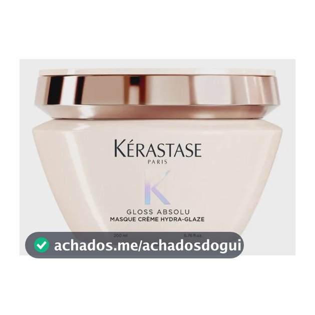 Gloss Absolu Masque Crème Hydra Glaze Máscara 200ml Kérastase