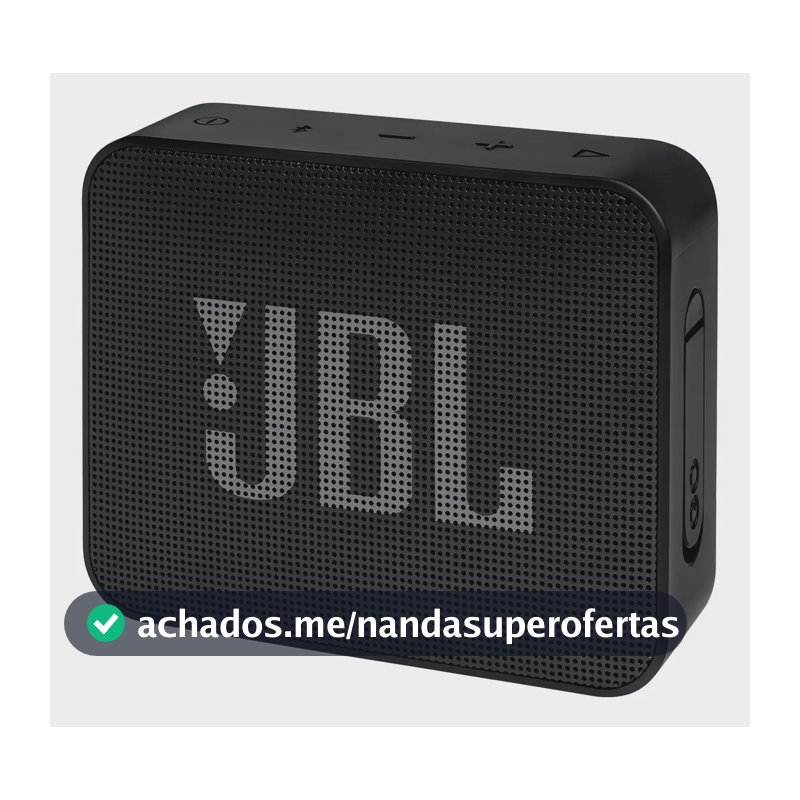 Caixa De Som Bluetooth Jbl Go Essential A Prova D'água Cor P Preto