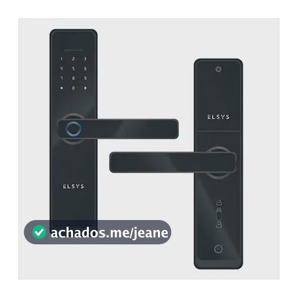 Fechadura Digital C/ Biometria E Wi-fi Smart De4000b Elsys