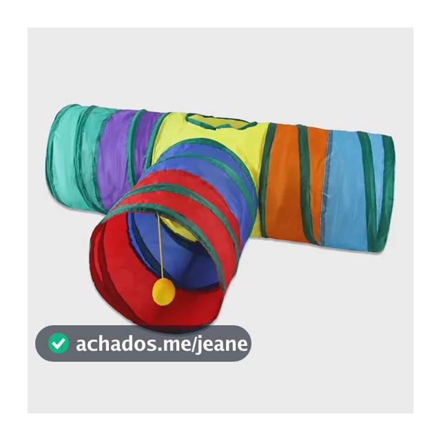 Túnel Labirinto Para Gatos Cães Interativo Brinquedo Pet Cat