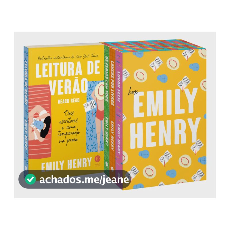 Box emily henry - Henry, Emily - Grupo Editorial Record - Capa Mole
