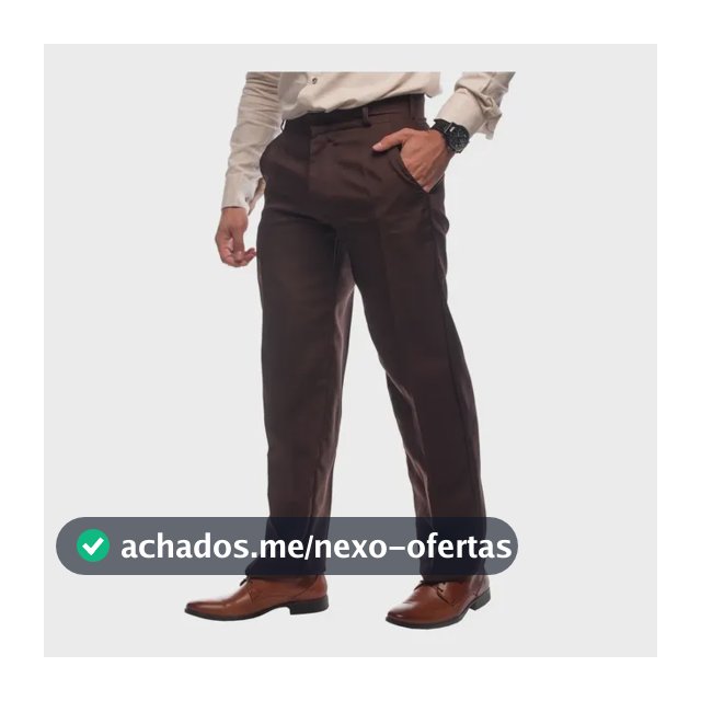 Calça Social Masculina Oxford Tradicional Tecido Plus Size