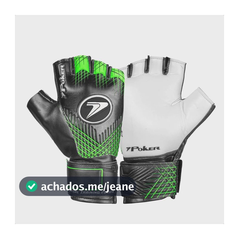 Luva Futsal Poker Training Focus Preto T05