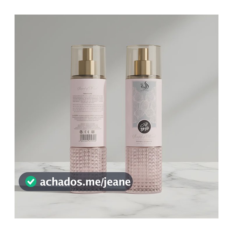 Body Splash Al Wataniah Shagaf Al Ward 250ml Floral Árabe