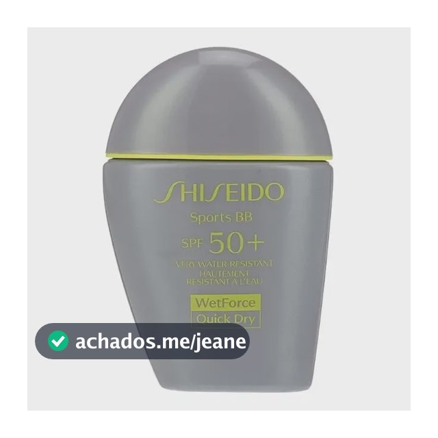 Shiseido Bb For Sports Fps 50 Medium Base 30ml Original