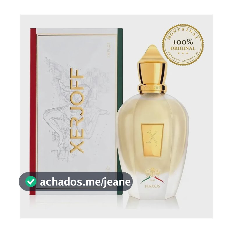 Perfume Xerjoff Naxos 100ml Edp Nicho Italiano Unissex
