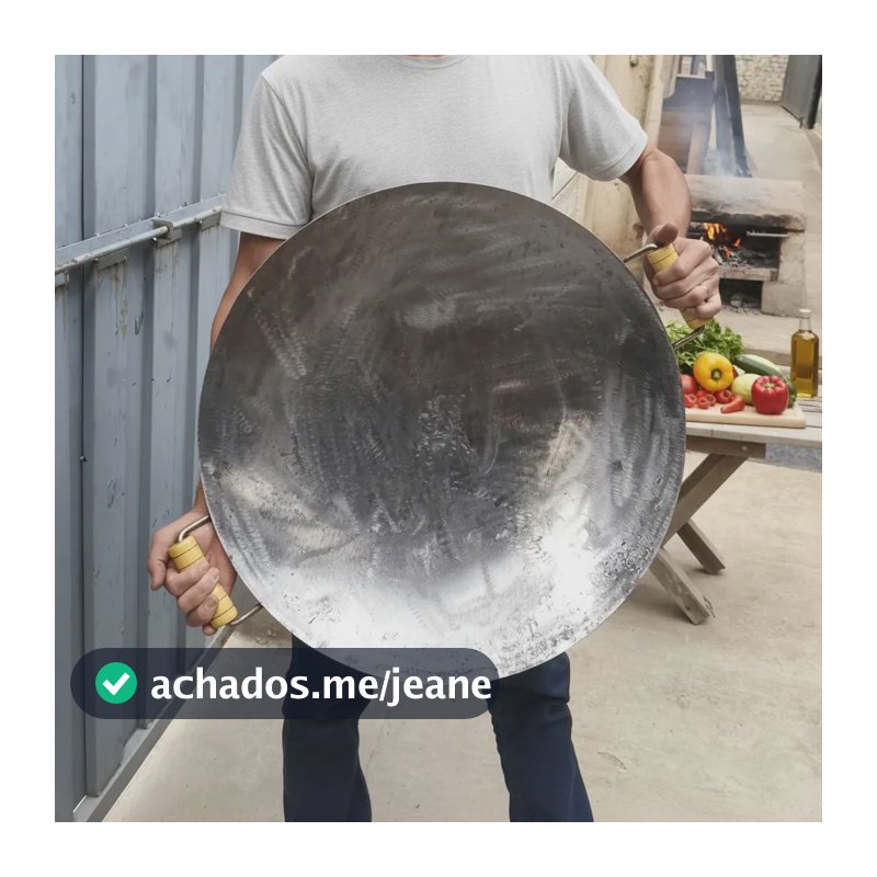 Disco De Arado Legítimo Grosso Com Alças-72 Cm-verdadeiro R