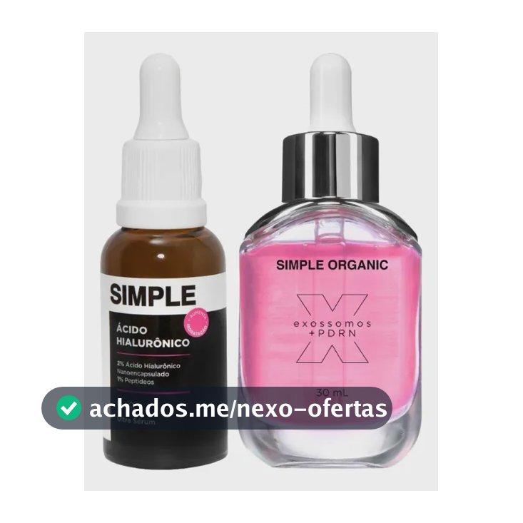 Kit Regeneração Pdrn + Ultra Sérum Ácido Hialurônico Simple