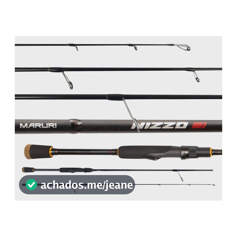 Vara Para Molinete Maruri Nizzo (1,83m) 7-14lbs - 2 Partes